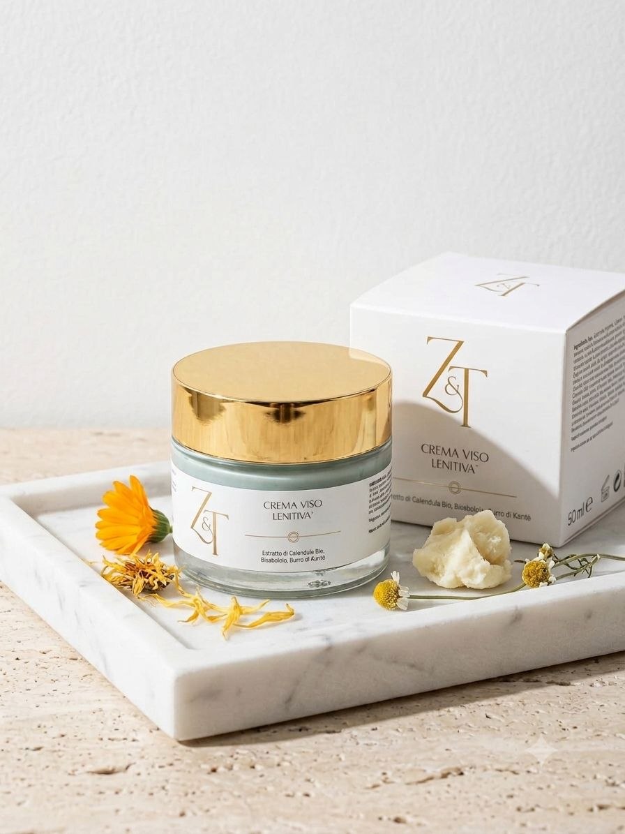 Crema Viso Lenitiva (50 ml) - Z&T | Sollievo Immediato e Anti-Rossore
