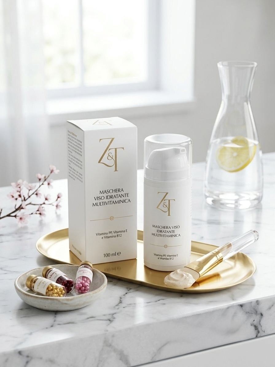 Maschera Viso Multivitaminica - Z&T | Trattamento Rivitalizzante e Illuminante
