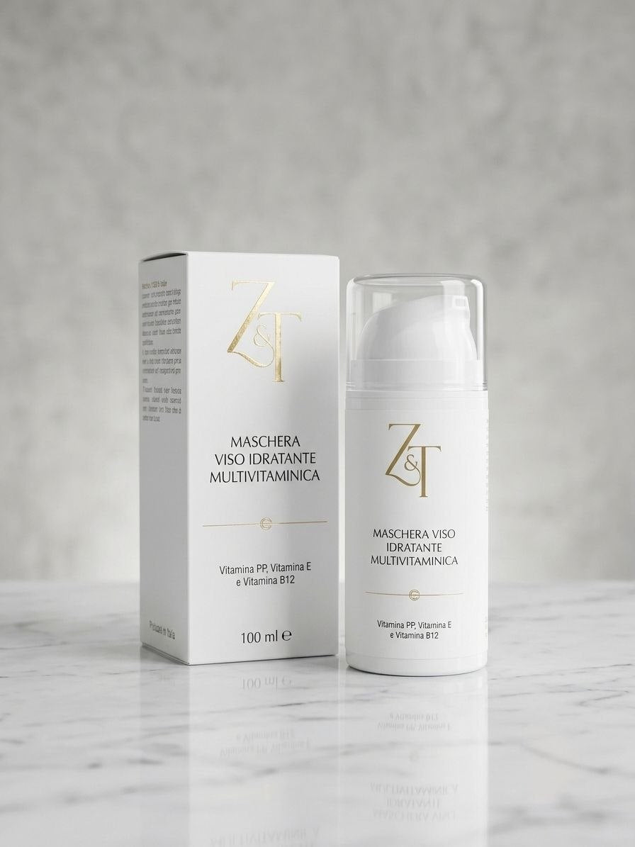 Maschera Viso Multivitaminica - Z&T | Trattamento Rivitalizzante e Illuminante