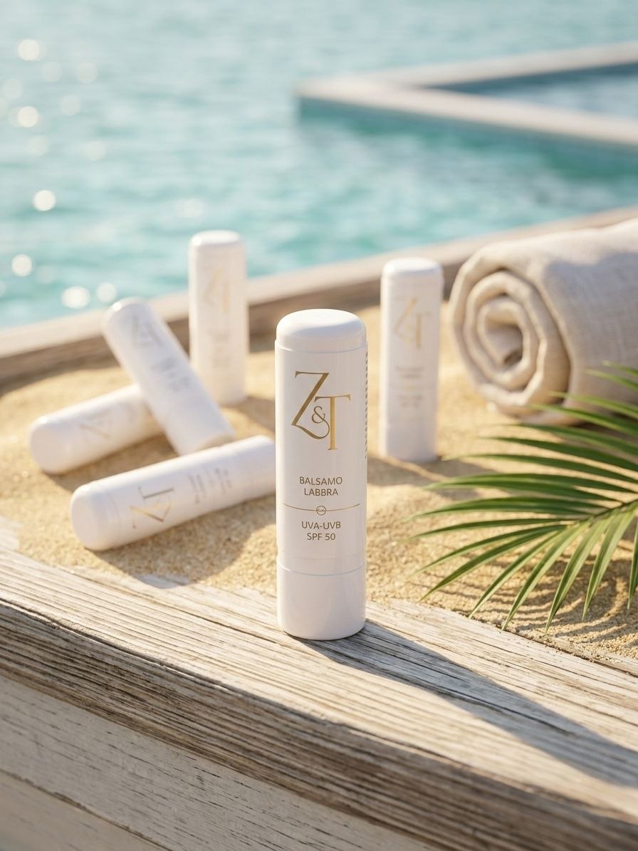Balsamo Labbra Protettivo SPF 50 - Z&T | Scudo UVA/UVB e Idratazione