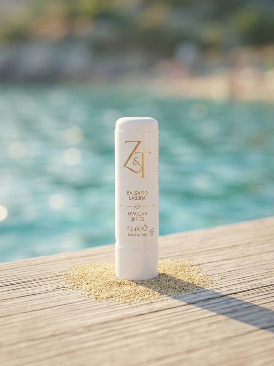 Balsamo Labbra Protettivo SPF 50 - Z&T | Scudo UVA/UVB e Idratazione