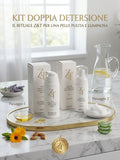 Kit Doppia Detersione - Z&T | Olio Struccante Denso + Mousse Illuminante AHA