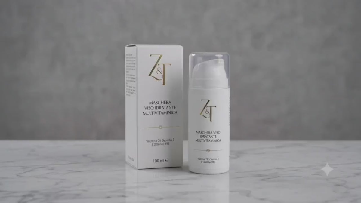 Maschera Viso Multivitaminica - Z&T | Trattamento Rivitalizzante e Illuminante