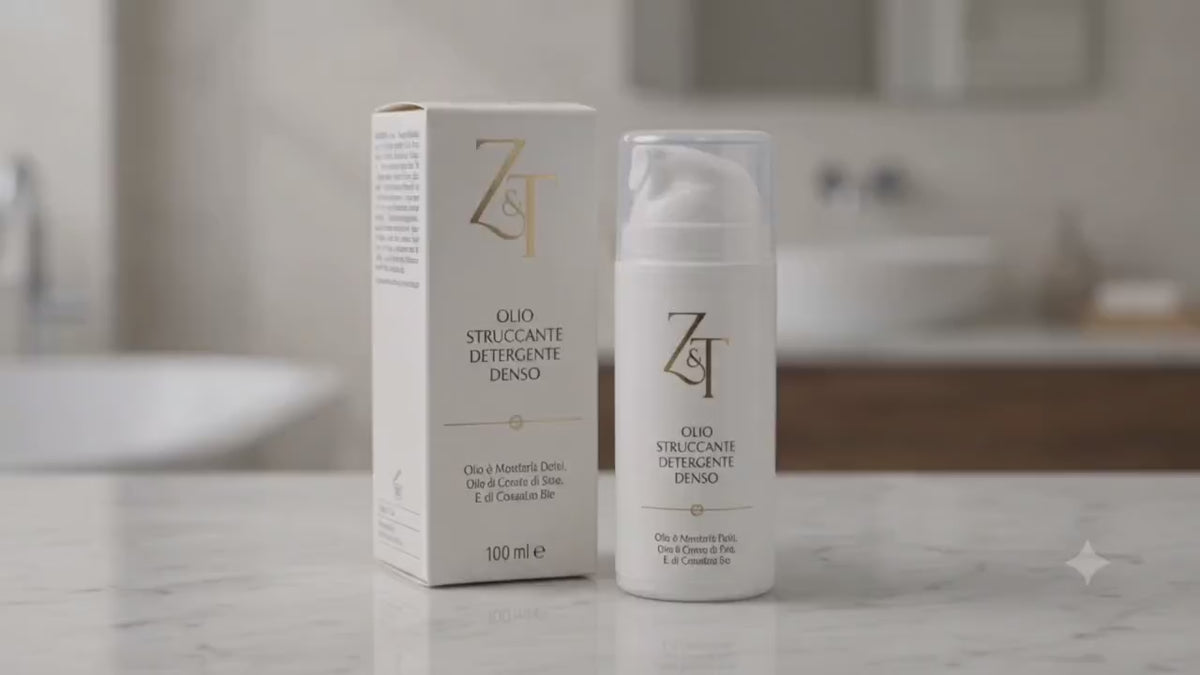 Olio Struccante Detergente Denso (100 ml) - Z&T | Detersione Trasformativa e Vellutante