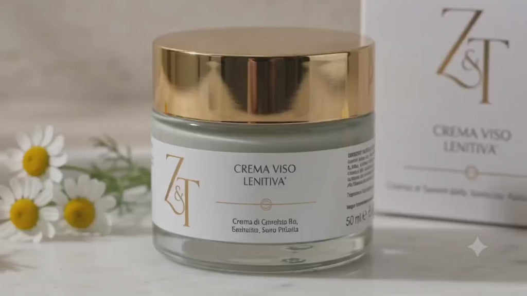 Crema Viso Lenitiva (50 ml) - Z&T | Sollievo Immediato e Anti-Rossore