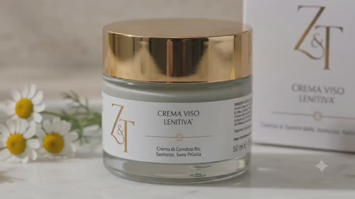 Crema Viso Lenitiva (50 ml) - Z&T | Sollievo Immediato e Anti-Rossore
